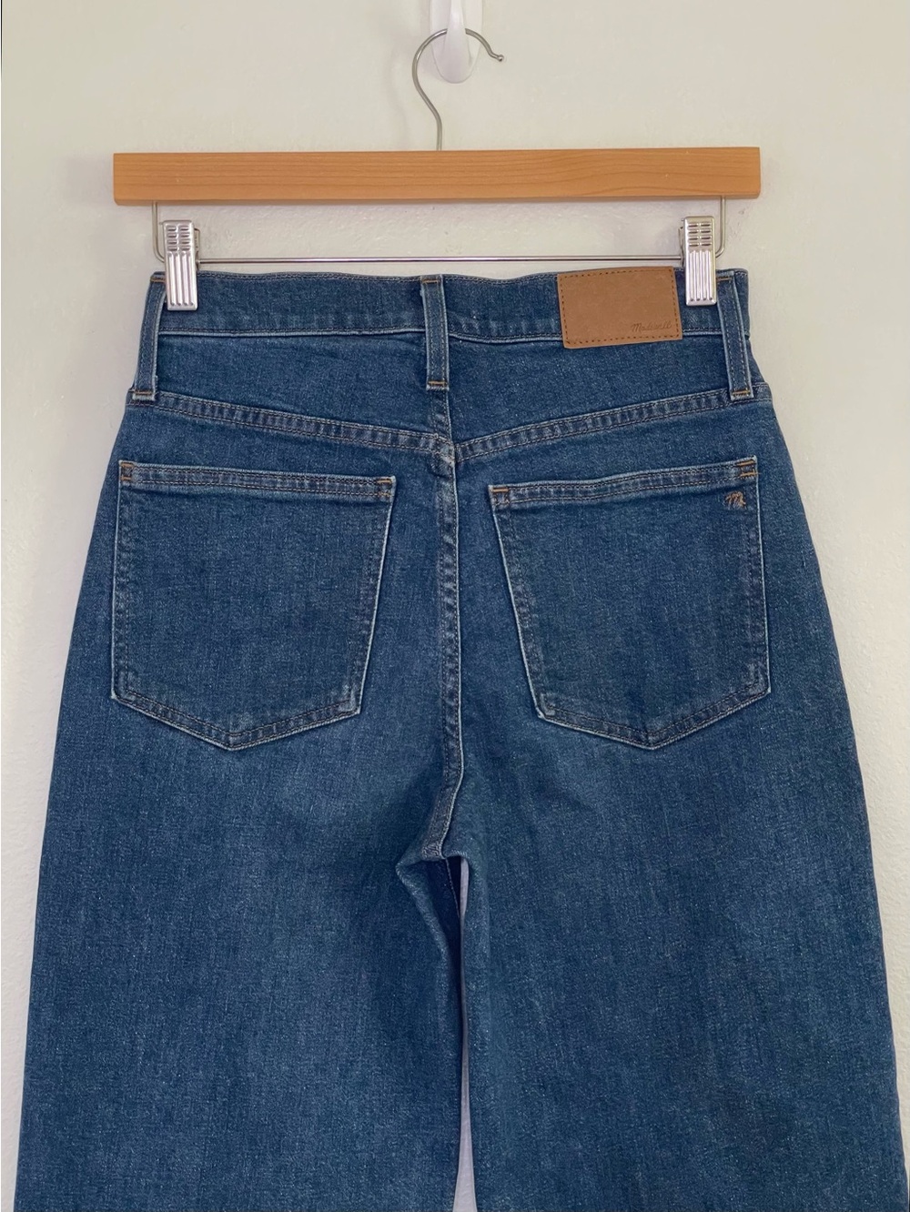 Madewell Petite Perfect Vintage Wide Leg Jean High Waist Fairdale Wash 24P - Picture 10 of 15